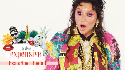 Kesha Chugging Champagne Is A Whole Mood | Expensive Taste Test | Cosmpolitan
