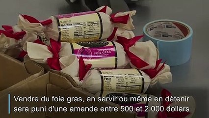 New York interdit la commercialisation du foie gras à partir de 2022