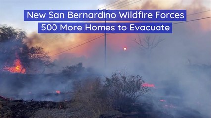 More Evacuation From The San Bernardino Wildfire