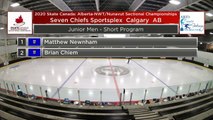 Junior Men Short Program - 2020 Skate Canada: Alberta-NWT/Nunavut Sectional Championships (6)