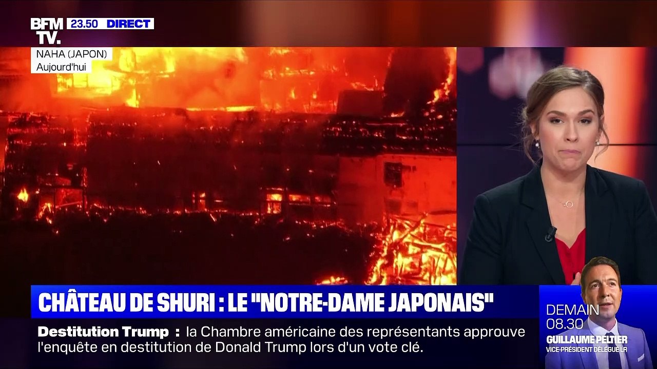 Japon: le Château de Shuri détruit par les flammes - 31/10