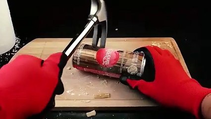 Soda Beverage Into Liquid Hydrogen, What Is The Result?