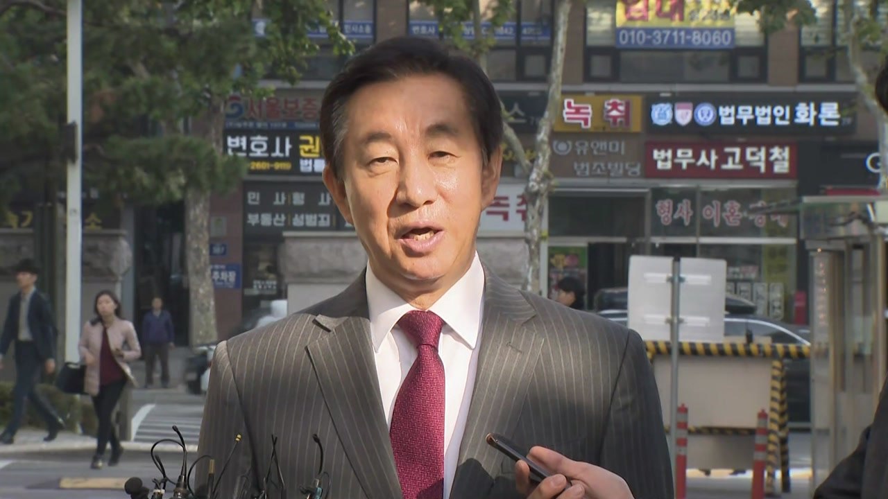 김성태 "이석채 판결과 별도 재판...진실 가려질 것" / YTN