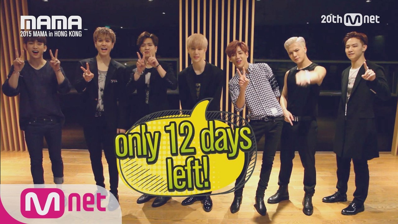[2015 MAMA STAR COUNTDOWN D-12 by GOT7]