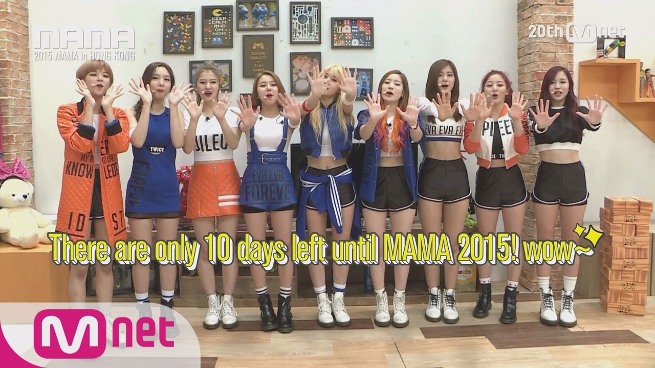 [2015 MAMA STAR COUNTDOWN D-10 by TWICE]