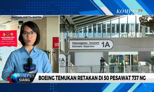 Boeing Temukan Retakan di 50 Pesawat 737 NG