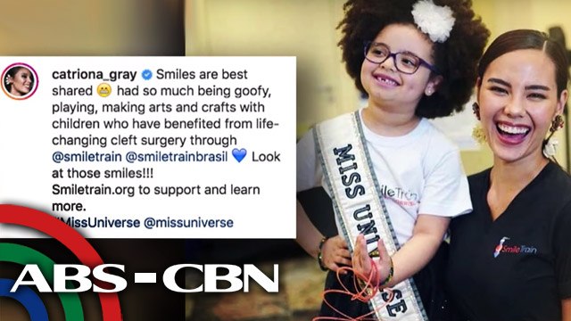 Catriona Gray, nagsagawa ng charity work sa Brazil | UKG