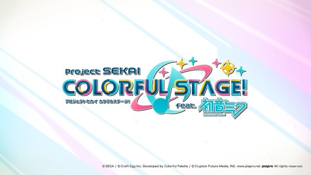 Project Sekai Colorful stage! feat. Hatsune Miku - Teaser d'annonce