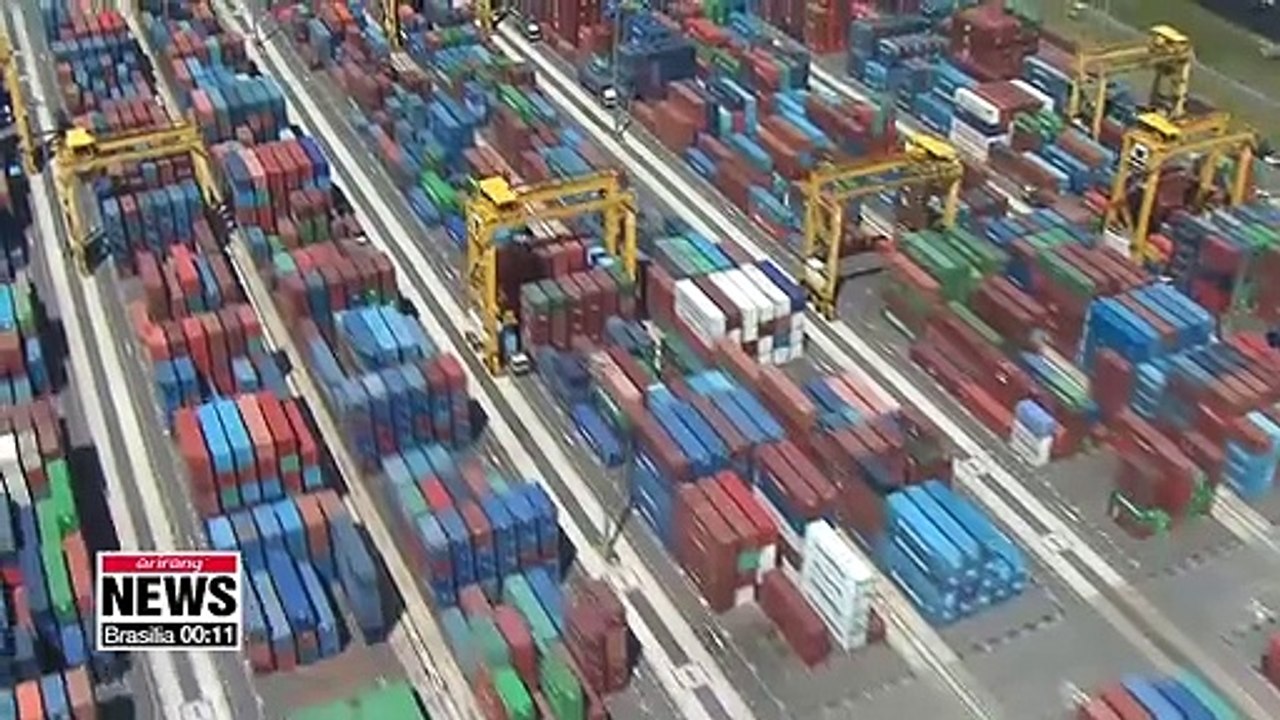 S. Korea's exports down 14.7% y/y in October amid slowing global trade