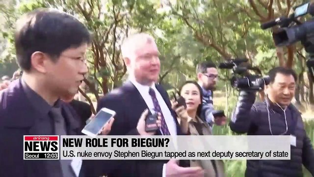 U.S. nuke envoy Stephen Biegun tapped as next Deputy Secretary of State