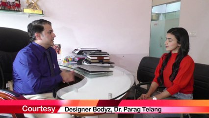 Ankita Sharma Gets Skin Treatment