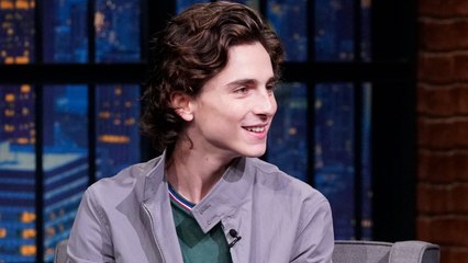 Timothée Chalamet on ‘The King’ and Meeting Co-Star Emma Watson