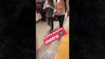 İlk kez metroya binen Yeliz Yeşilmen sosyal medyada olay oldu
