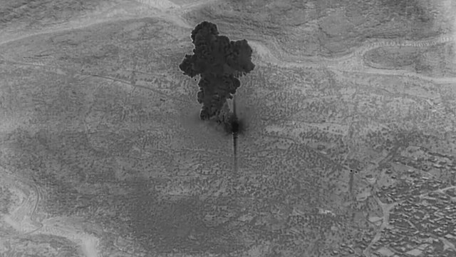 Pentagon releases footage of US military raid that killed Isis leader al-Baghdadi in Syria