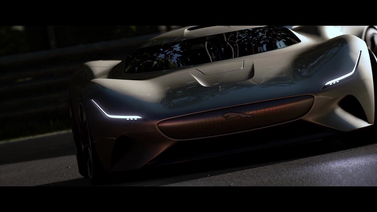 Jaguar Vision GT – atemberaubender elektrischer Jaguar Grand Turismo Sportwagen für die Spielekonsole