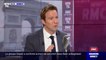 Pour le député LR Guillaume Peltier, "Emmanuel Macron est le président de l'argent de la finance, pas du travail"