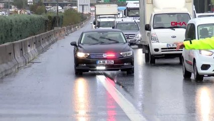 İstanbul'da çakarlı araç denetimi