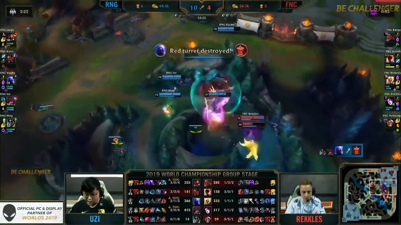 Mbx：RNG Up vs Fnatic_1