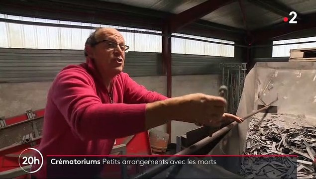 Crématoriums - Le 20h de France 2 a enquêté sur le business de la récupération de métaux : Couronnes dentaires, prothèses d'articulation, bijoux...