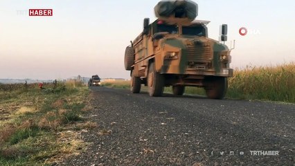 Devriye öncesi sınır hattına tank sevkiyatı