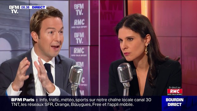 Guillaume Peltier face à Apolline de Malherbe en direct - 01/11