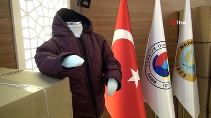 Ticaret Borsası'ndan ihtiyaç sahibi öğrencileri ısıtan yardım