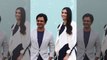 Spotted Nawazuddin Siddiqui and Athiya Shetty Promoting their upcoming film