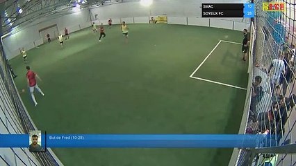 But de Fred (10-28) - SMAC Vs SOYEUX FC - 31/10/19 19:00 - LIGUE 3 - Poitiers Game Parc
