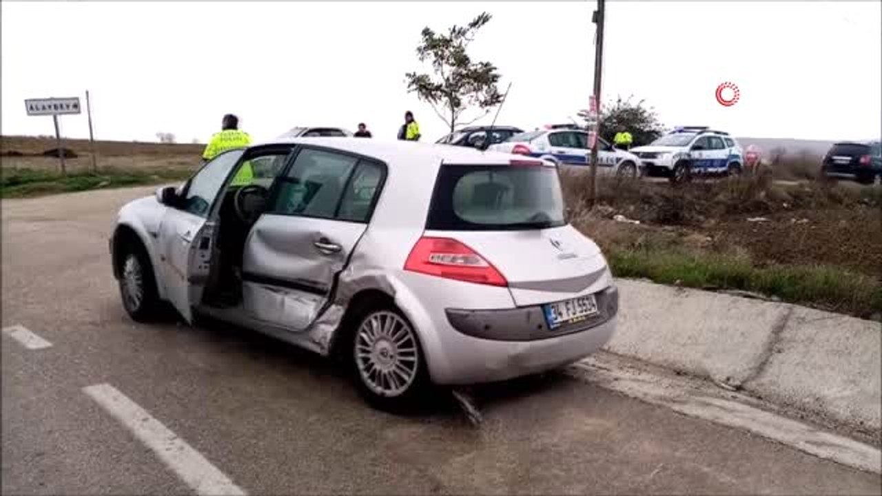 Tekirdağ'da zincirleme kaza: 1 yaralı
