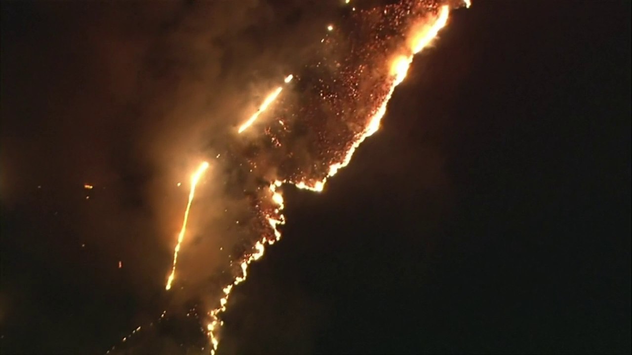 Incendie en Californie: Un nouveau feu, le Maria Fire, a déjà ravagé plus de 2000 hectares.