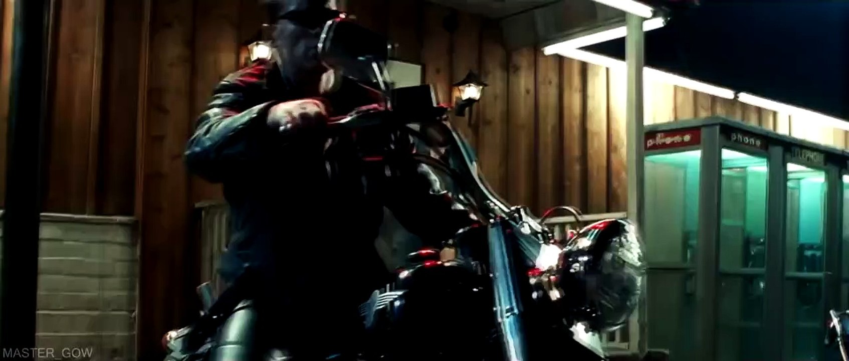 The Terminator 2_ All Bike Scenes - Harley-Davidson - FAT BOY - Schwarzenegger