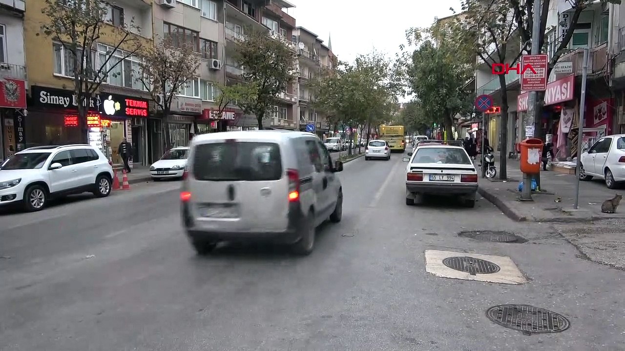 Tehlikeli anlar! Ölümden son anda kurtuldu