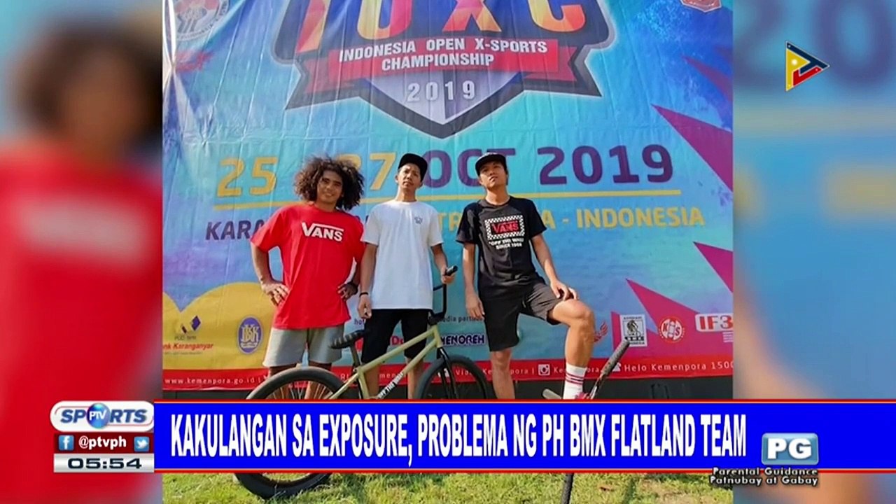 Kakulangan sa exposure, problema ng PH BMX Flatland team