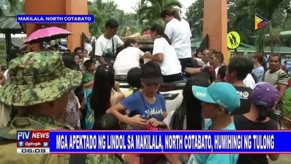 Mga apektado ng lindol sa Makilala, North Cotabato, humihingi ng tulong