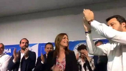 Download Video: Piacenza - Matteo Salvini e Lucia Borgonzoni alla Festa della Zucca di Ziano Piacentino