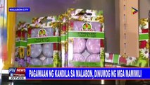 Pagawaan ng kandila sa Malabon, dinumog ng mga mamimili