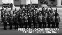 Presiden Joko Widodo Umumkan Kabinet Indonesia Maju