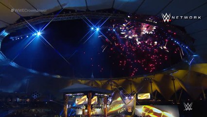 Fury centre stage at WWE's Crown Jewel