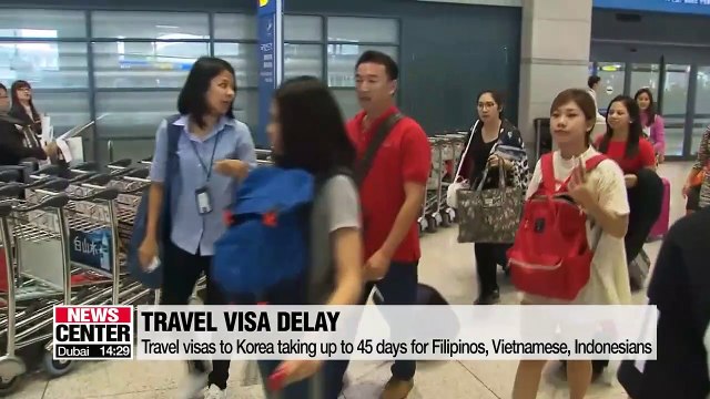 Travel visas to Korea taking up to 45 days for Filipinos, Vietnamese, Indonesians