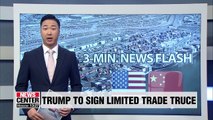 Trump seeking venue to sign limited trade truce with Xi