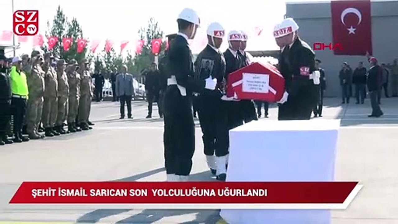Şehit Veteriner Uzman Çavuş son yolculuğuna uğurlandı