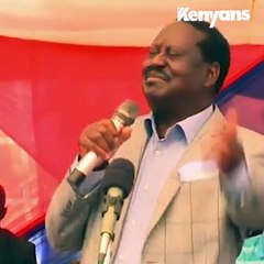 Raila Tears Into Ruto During Kibra Campaigns