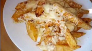 Tasty Food with Potatoes and Cheese! light lunch. /أكلات سريعة و خفيفة للعشاء