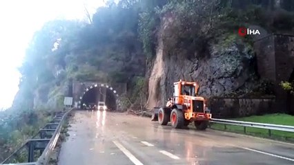 Giresun’da heyelan kazaya neden oldu: 3 yaralı