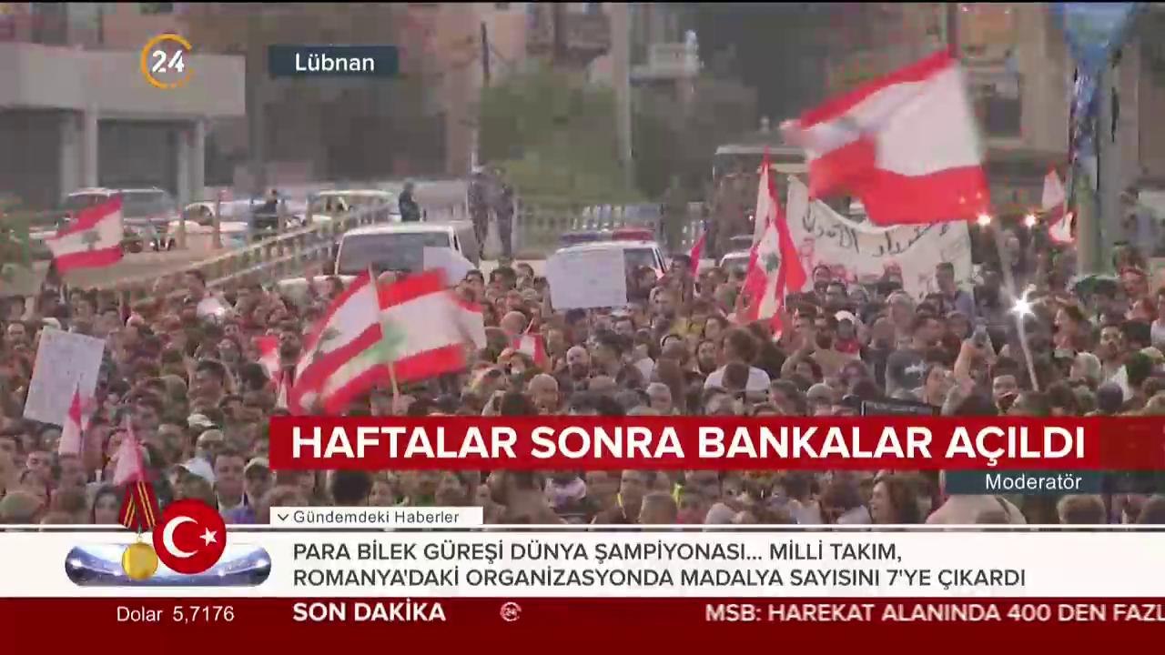 Haftalar sonra bankalar açıldı
