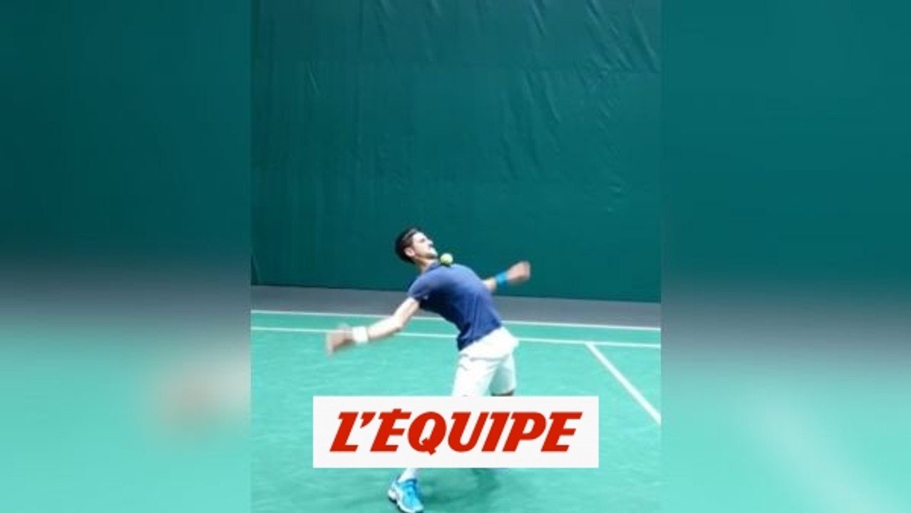 Djokovic galère plus que Zlatan pour le Matrix Challenge - Tennis - WTF