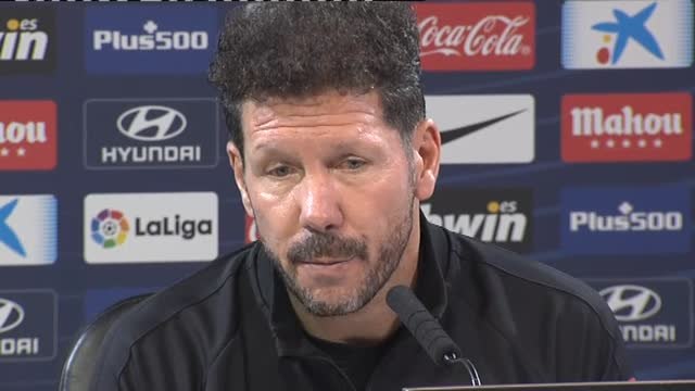 Simeone: Cuándo se estabilice la Liga veremos qué equipos compiten por cosas importantes esta temporada