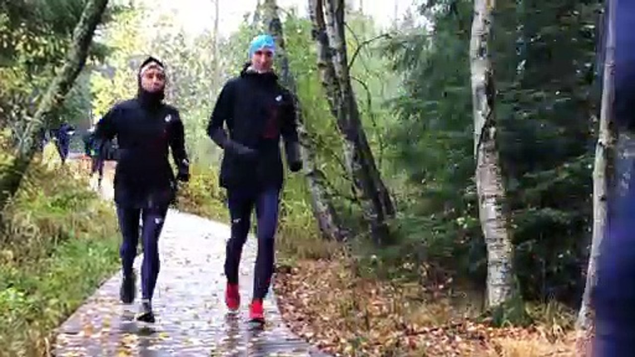 Course en montagne - Séance pluvieuse pour les Bleus à La Bresse