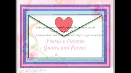 Sabe quem tem o sorriso mais lindo do mundo? [Frases e Poemas]