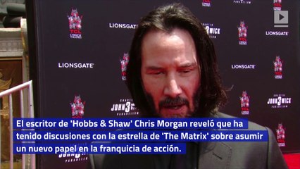 Keanu Reeves podría unirse a la franquicia de 'Fast and Furious'